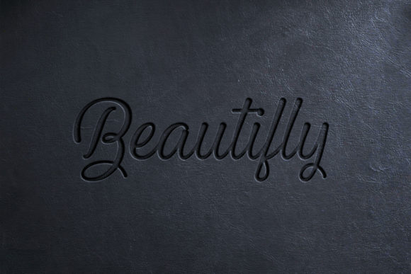 Download Black Leather Logo Mockup - Leather logo Collection