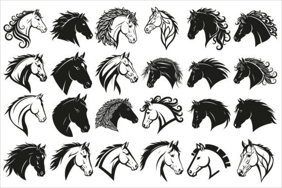 Download Elegant Horse Head Wall Decor Design - Decor Collection