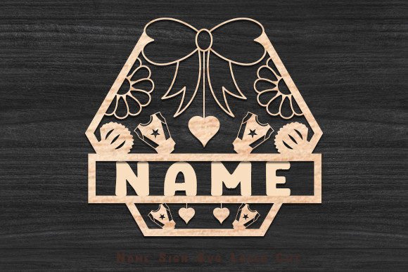 Download Childs Room Decor Name Sign Laser Cut - Decor Collection