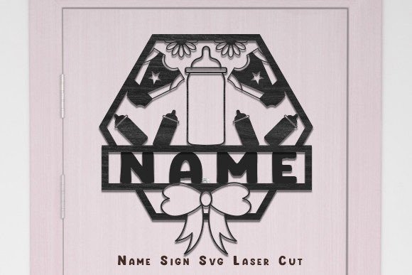Download Childs Room Decor Name Sign Laser Cut - Decor Collection